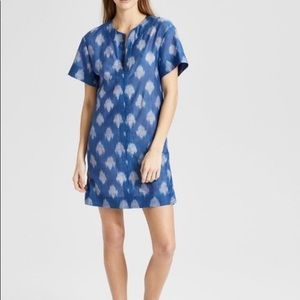 Theory short sleeve side slit shift